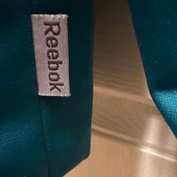 NHL Reebok Collab with San Jose Sharks Teal and Black Athletic Jacket Size Large - Picture 4 of 5